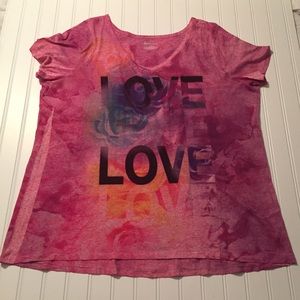 Lane Bryant Love High Low Tee 18/20